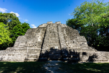 Fototapeta na wymiar Tulum Pyramid