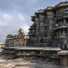 Chennakeshava Temple in Belur, 12th century Hindu temple. Karnataka. India.