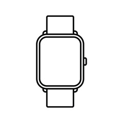 smartwatch icon. simple icon. vector illustration