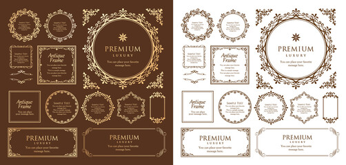 ウエディングフレーム　ビンテージ　アンティーク　ゴージャス　レトロ　ガーリー　ラグジュアリー　セット