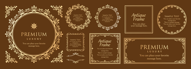 ウエディングフレーム　ビンテージ　アンティーク　ゴージャス　レトロ　ガーリー　ラグジュアリー　セット