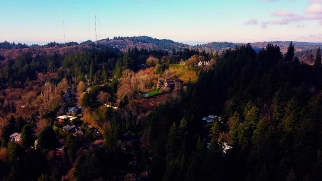 West Hills of Portland Oregon | Drone Footage