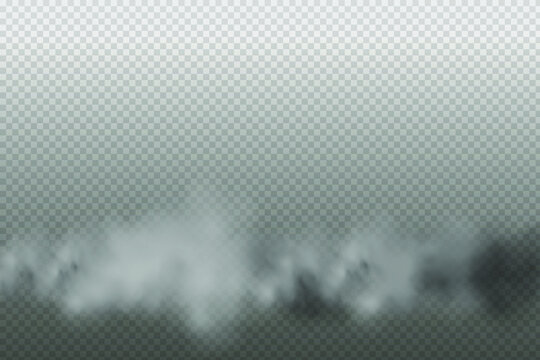 White fog, ink swirling smoke isolated, transparent special effect. Bright vector cloudiness, mist or smog background. 
 Abstract banner paints.Background for banner, card, poster.