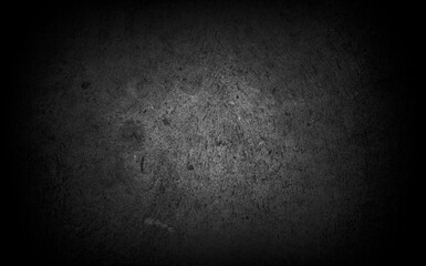 Old wall texture cement dark black gray  background abstract grey color design are light with white gradient background.
