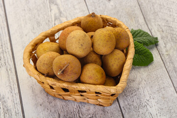 Tropical fruit longan