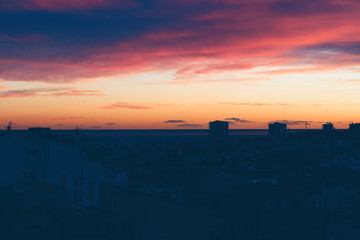 Puesta de sol en Matar&oacute;