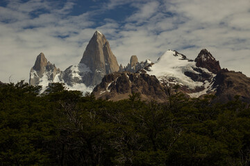 El chalten, Fitz Roy, Aguja poincenot and Aguja Mermoz, Patagonia Argentina, Climbing and Hikking area
