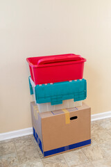 Stack of Storage Containers