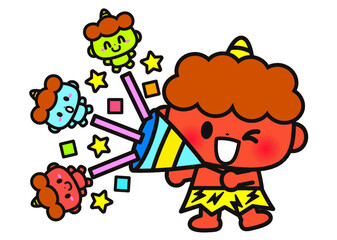 パーティー鬼さん