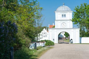 Castle Nörre Vosborg, Entry, Jütland, Denmark