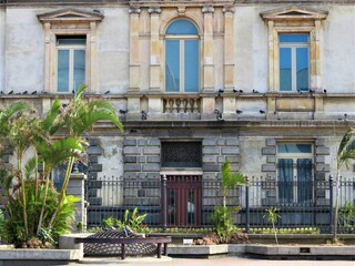 facade of a house in San Jose, Costa Rica