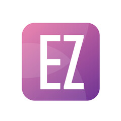 EZ Letter Logo Design With Simple style