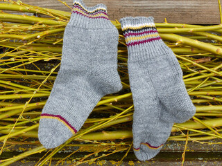 woollen socks