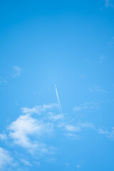Fototapeta premium blue sky and clouds
