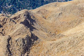 Natural texture of a mountain rock for background