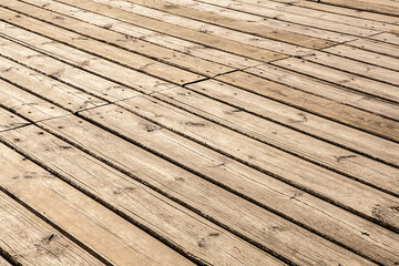 Seamless texture with rustic wooden planks