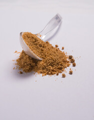 a tablespoon of panela - a healthy sweetener