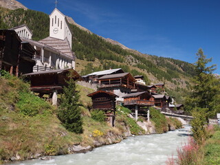 Blatten With Lonza In Lötschental