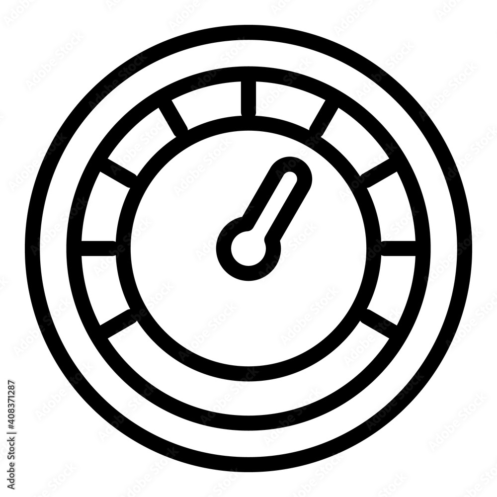Poster auto dashboard icon. outline auto dashboard vector icon for web design isolated on white background