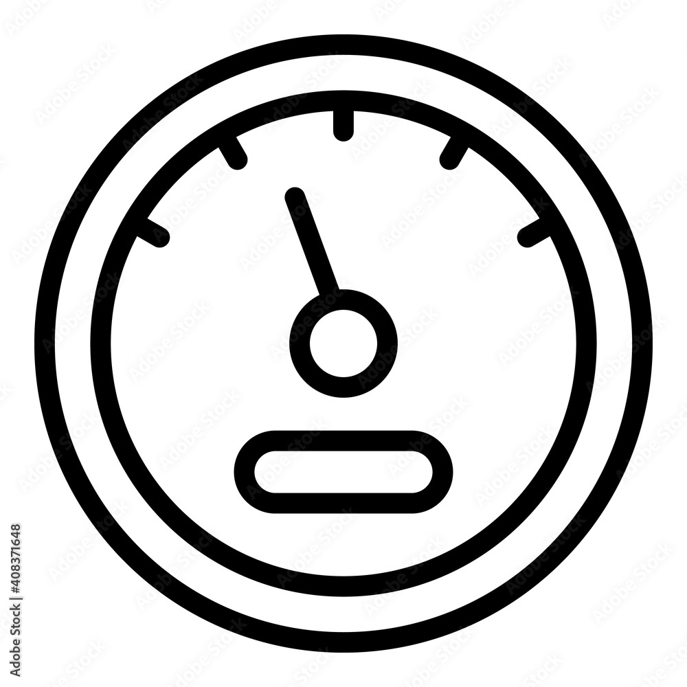 Poster arrow car dashboard icon. outline arrow car dashboard vector icon for web design isolated on white b