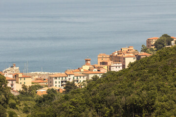 Fototapeta na wymiar Village Of Rio Marina, Elba, Tuscany, Italy, Europe