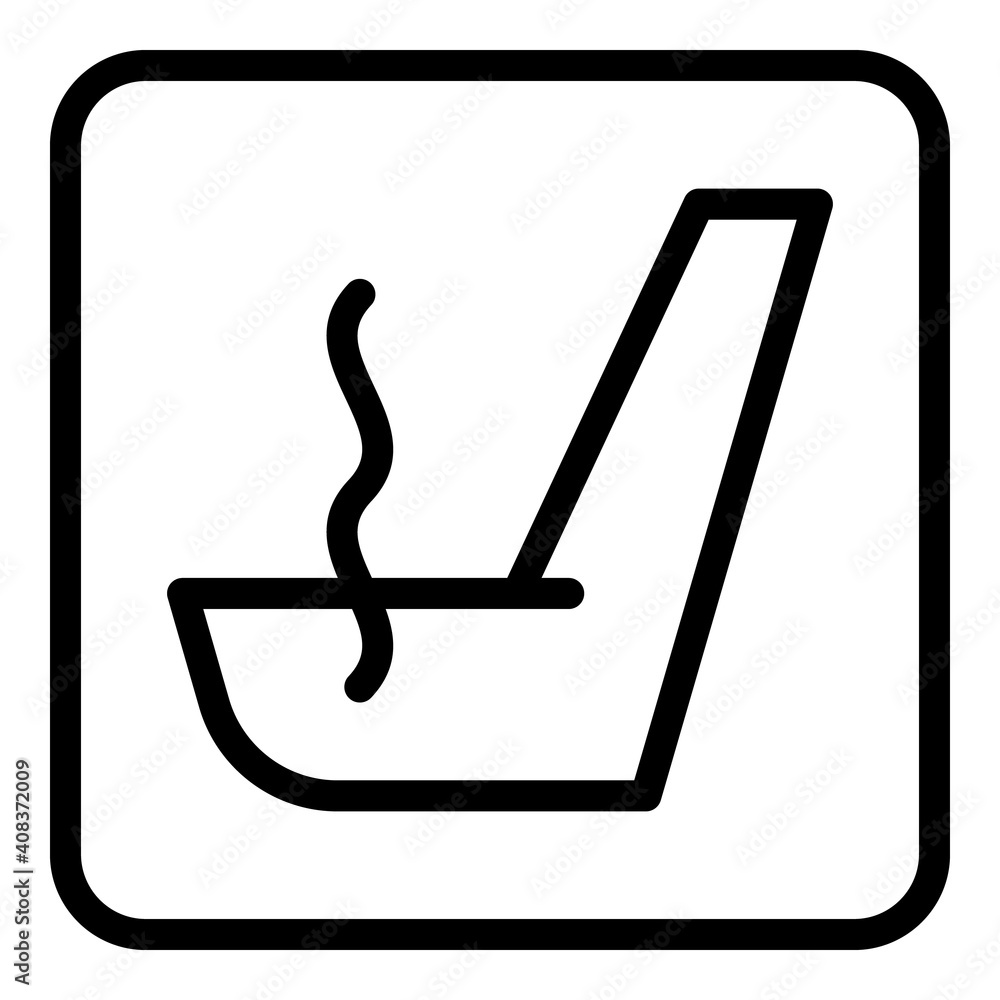 Poster seat car dashboard icon. outline seat car dashboard vector icon for web design isolated on white bac