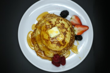 pancakes para el desayuno