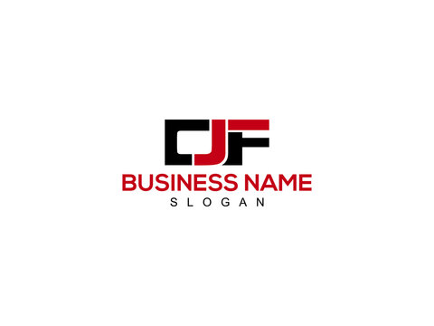 CJF Letter Design For Business