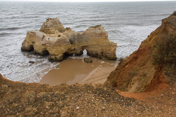Praia Dos Tres Irmaos, Alvor, Algarve, Portugal