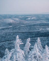 Sunrise over the Green Mountains