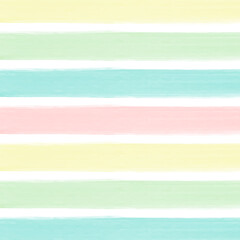 Colorful Pastel Watercolor Brush Stripes