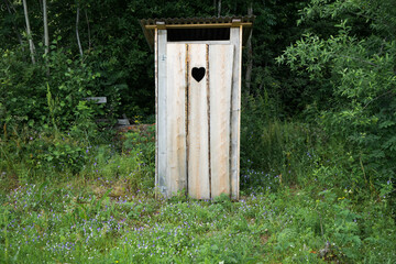 Outside Toilet In Norway