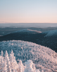Sunrise over the Green Mountains