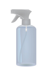 Spray bottle with sprayer. vector