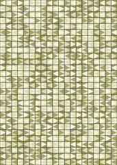 Abstract Geometric Pattern generative computational art illustration