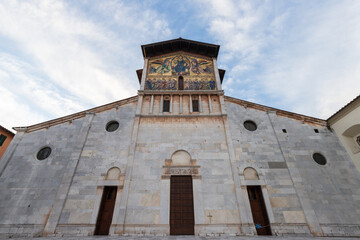 The Basilica of San Frediano is a church located in Lucca, Tuscany, Italy
