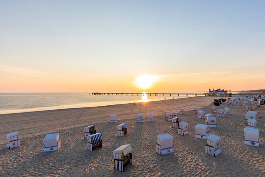 Seebr&radic;&ordm;cke, Seebad Ahlbeck, Insel Usedom
