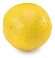 Pomelo fruit isolated on white background. Clipping path and full depth of field
