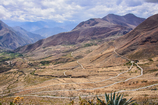 The winding road from the Andes to the Amazon, Chachapoyas, Peru