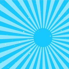 Striped blue background