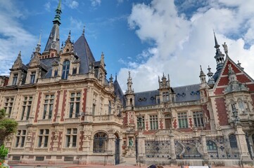 Obraz premium abbaye Bénédictine de Fécamp en Normandie