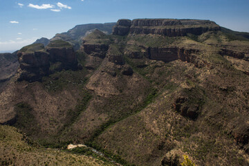 view of the mountains