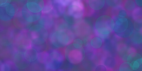 Banner viola astratto bokeh