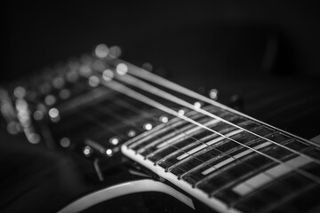 Fototapeta na wymiar close up of guitar