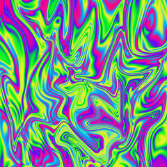 An abstract wavy psychedelic background image.