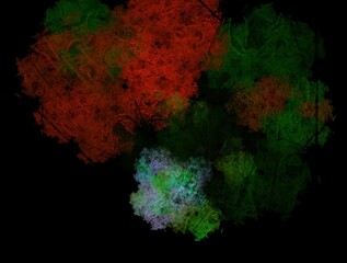 Imaginatory fractal background Image