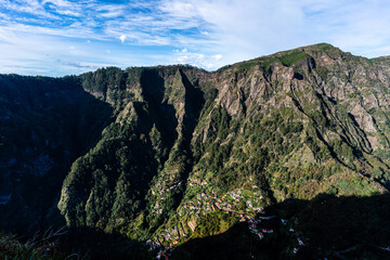 Fototapeta premium The wonderful village Curral das Freiras of Madeira