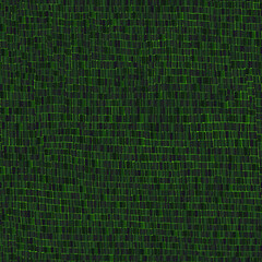 Green mosaic background. Сhaotic mosaic texture. Square pattern with geometric design. Green leather vector pattern. Seamless pattern. Follow other mosaic patterns in my collections. 
