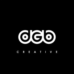 DGB Letter Initial Logo Design Template Vector Illustration
