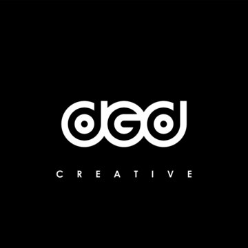 DGD Letter Initial Logo Design Template Vector Illustration